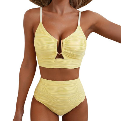 Women's Push Up High Waist Bikini