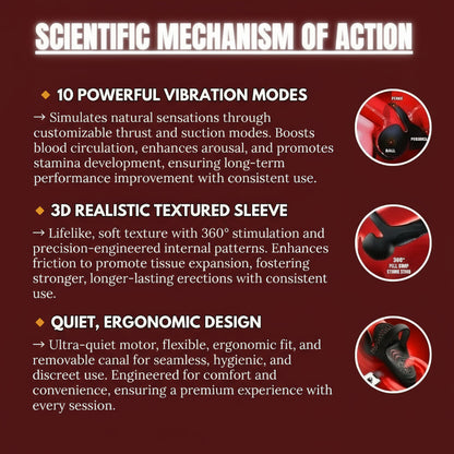 Alisanda™ VitalEngine Pro-Daily Rehabilitation Device for Men Physical Vitality