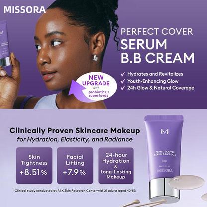 Final 3 Hours: 60%OFF🔥 Perfect Cover Serum BB Cream